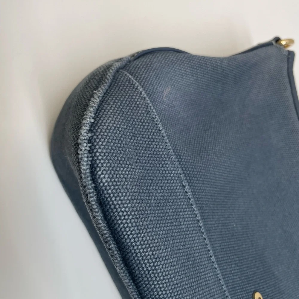 Coach Ellis Crossbody Bag with Gold Accents Color Midnight Blue - Picture 9 of 12